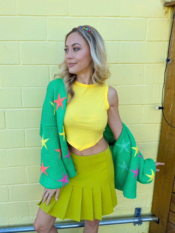 Fresh As a Daisy Yellow Tank (M-L)