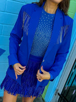 Icicles Blazer in Blue (S-3XL)