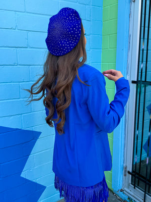 Royal Blue Beret