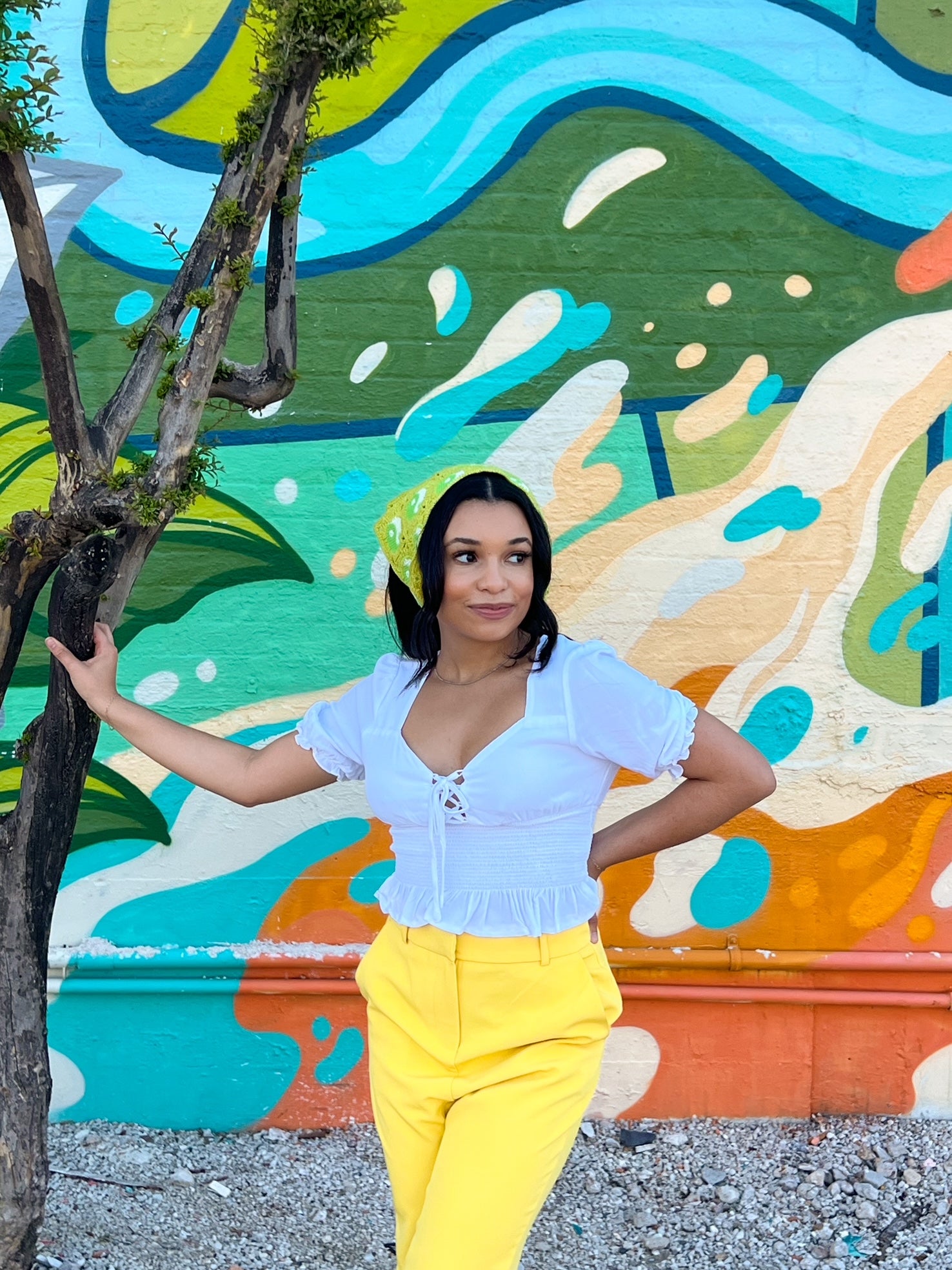 Apple Fritter White Top (Small)