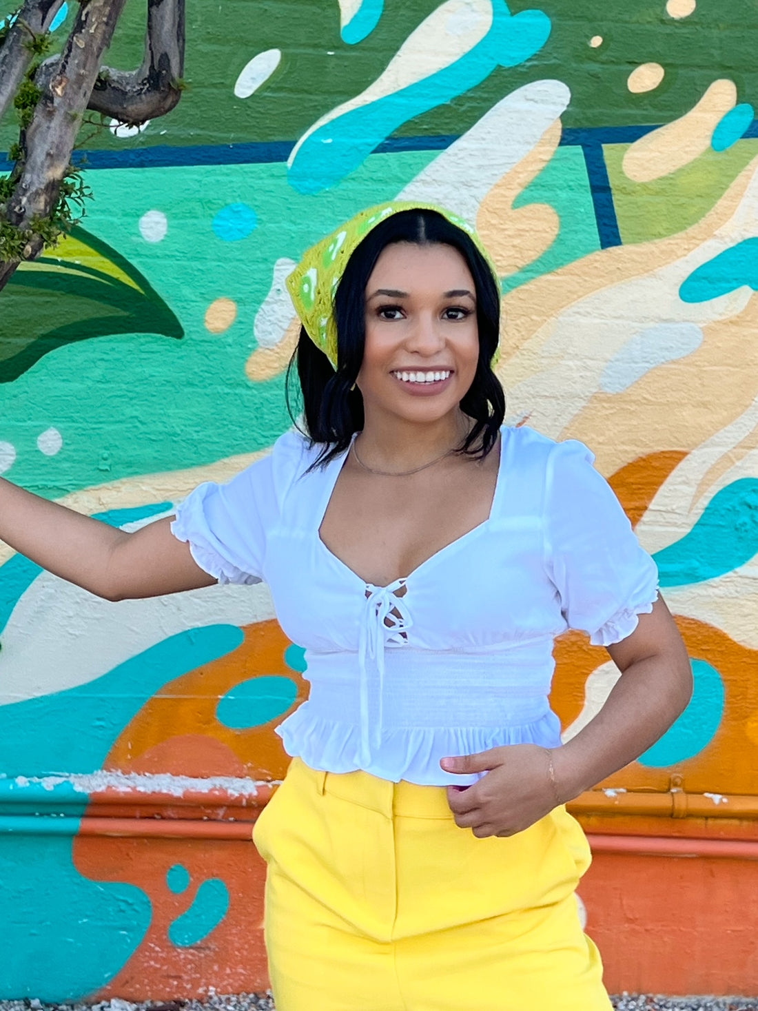 Apple Fritter White Top (Small)