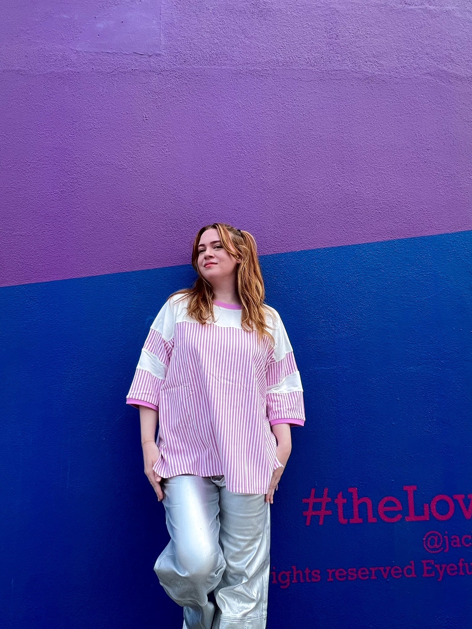 Out of the Park oversized tee (S-3x)