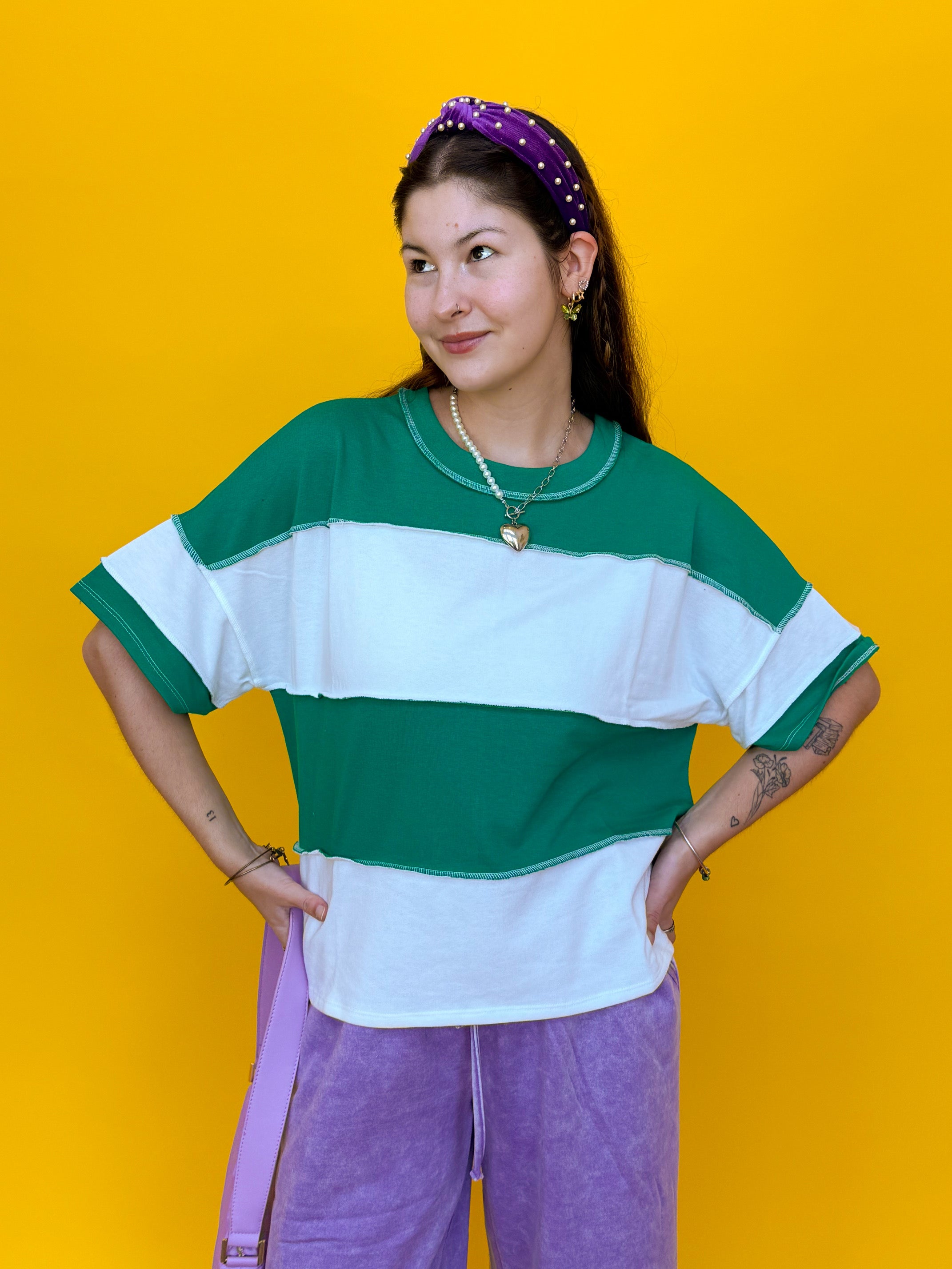 Field Day Striped Tee (S-3XL)