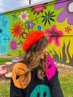 Orange Beret