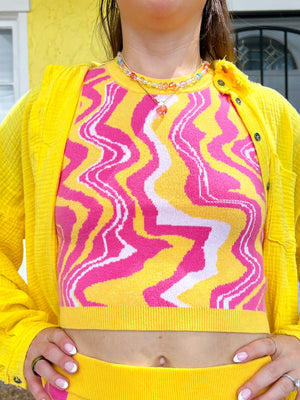 Lemonade Swirl Top (S-L)