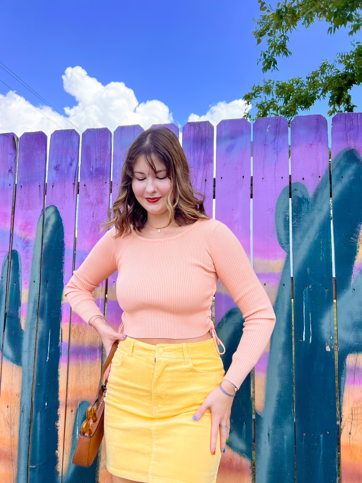 Scoop of Sherbet Sweater (S-M)