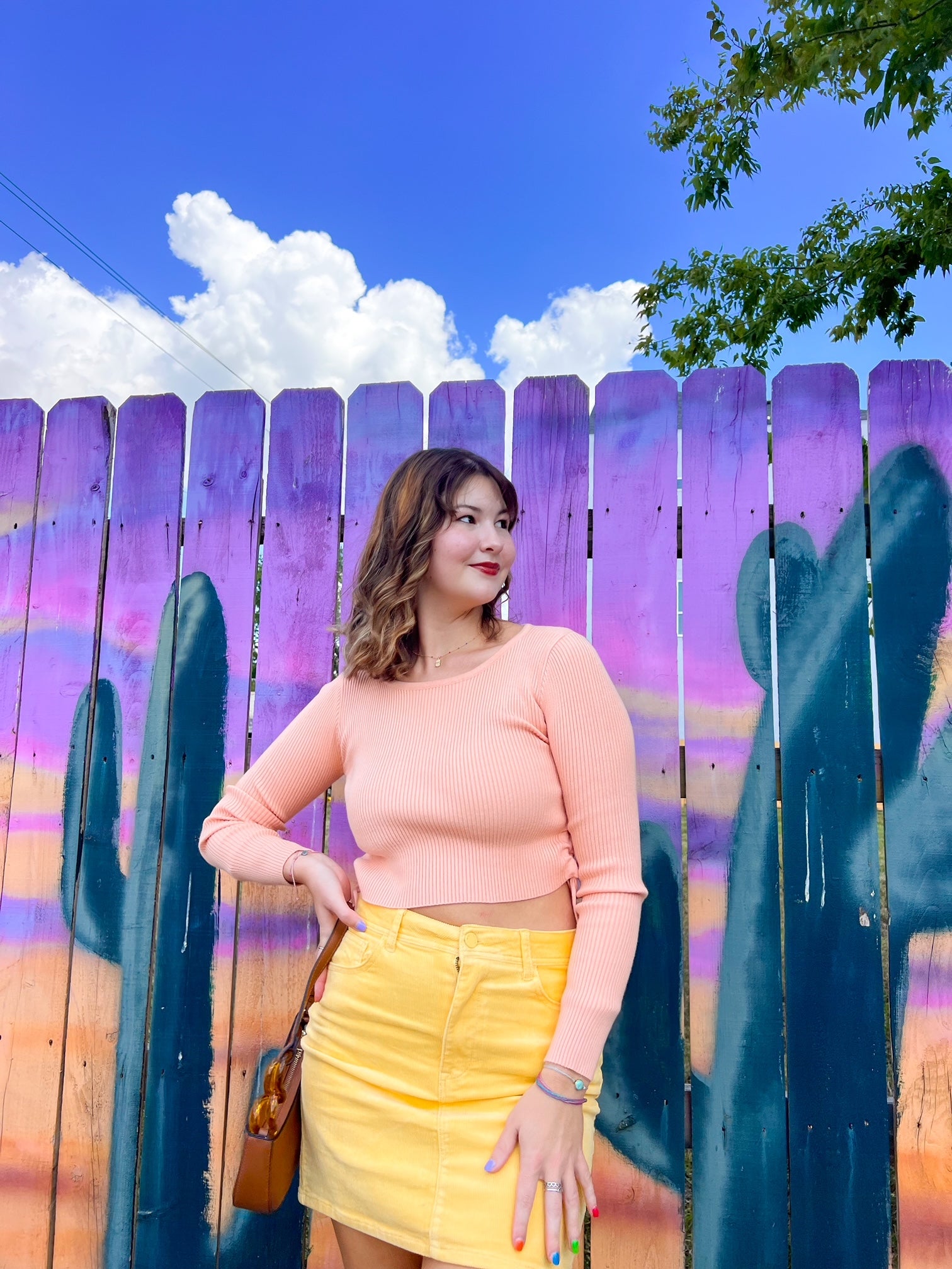 Scoop of Sherbet Sweater (S-M)