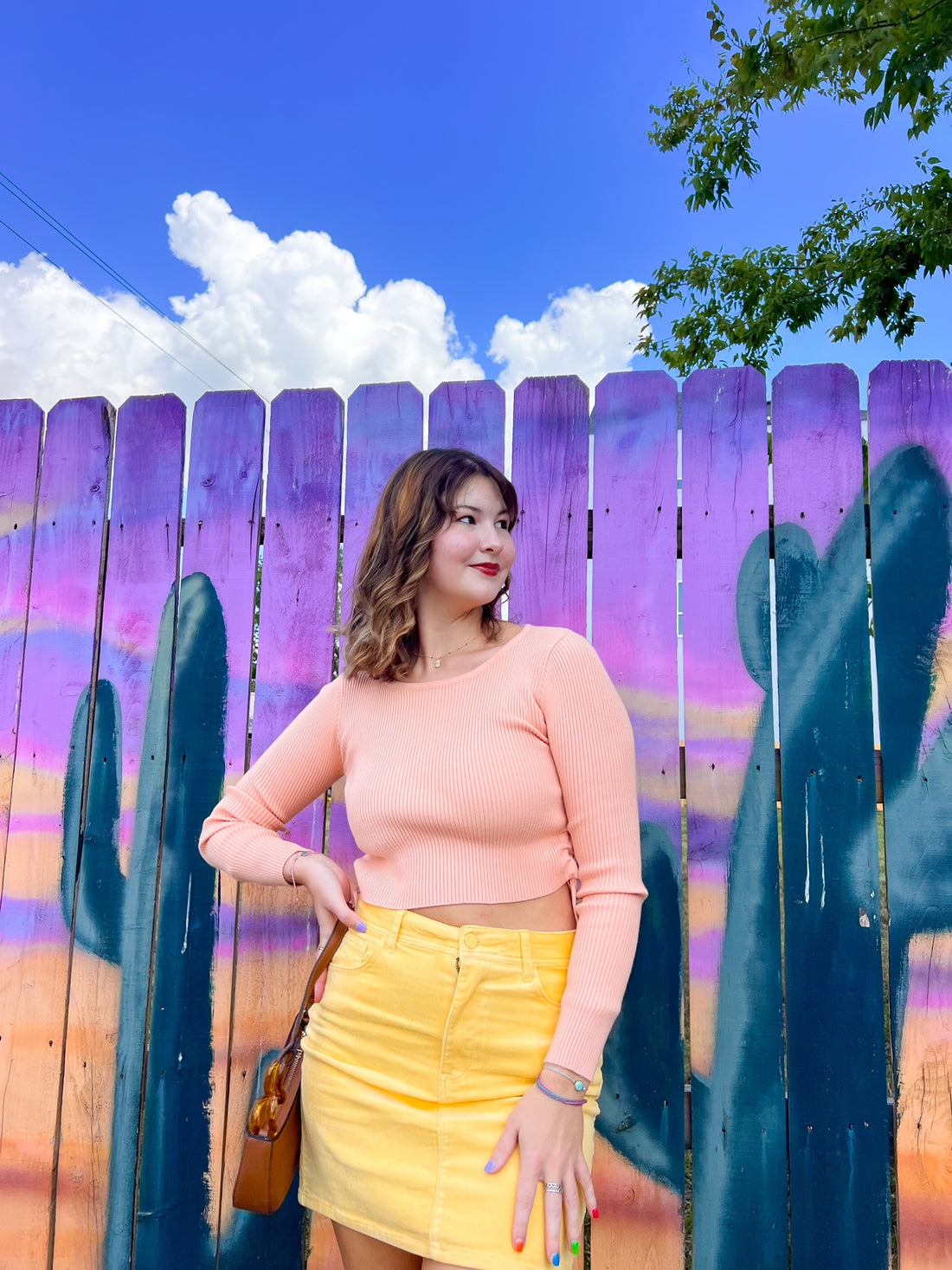 Scoop of Sherbet Sweater (S-M)