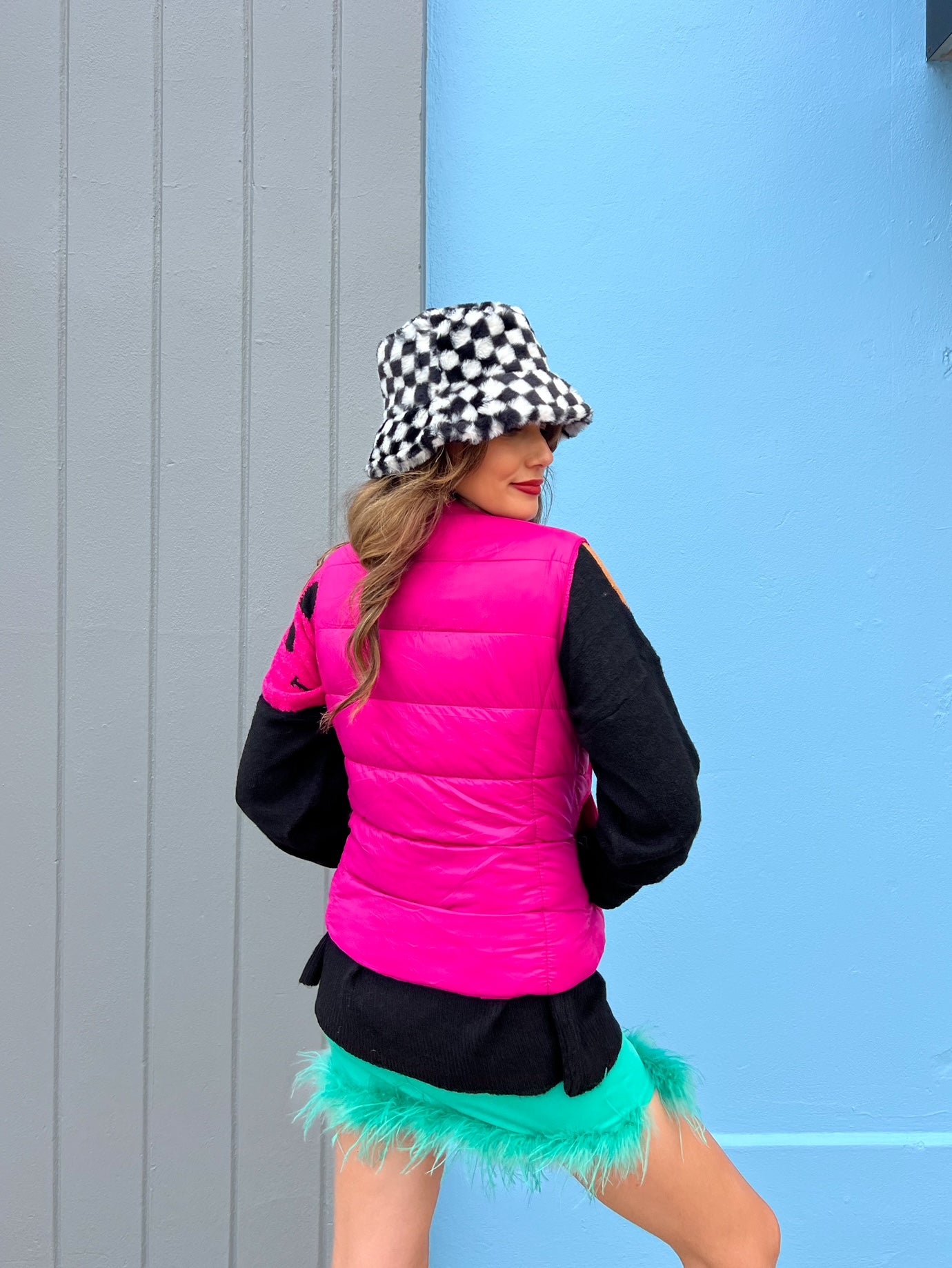 Pink Puffer Vest (S-3XL)