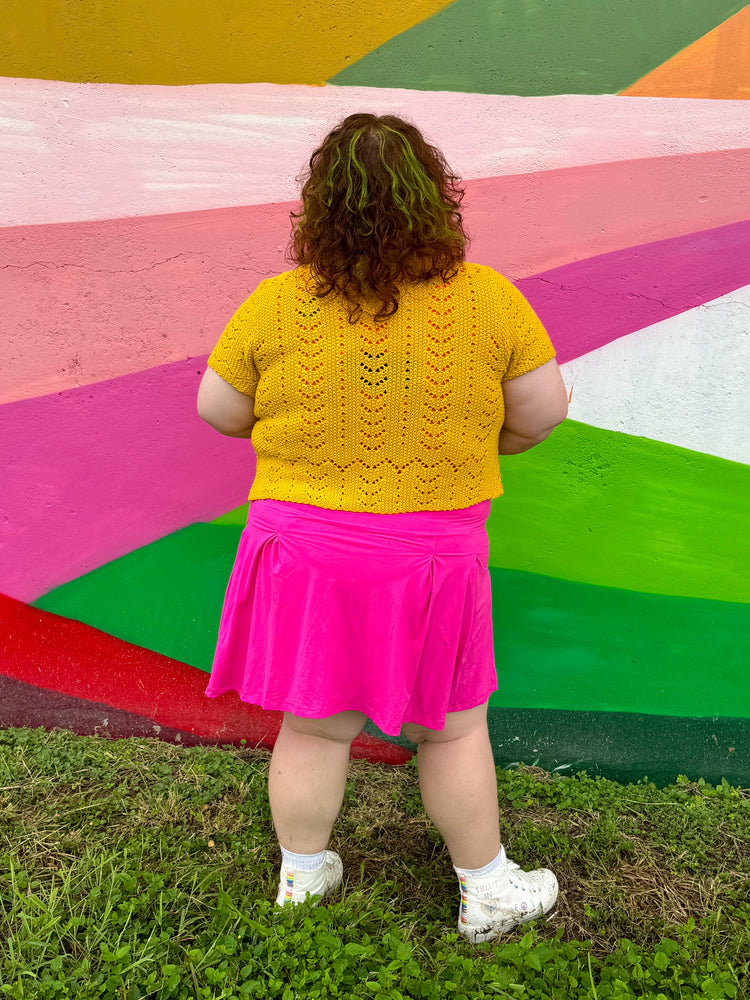 Pink Power Skort (S-3XL)