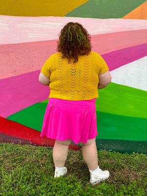 Pink Power Skort (S-3XL)