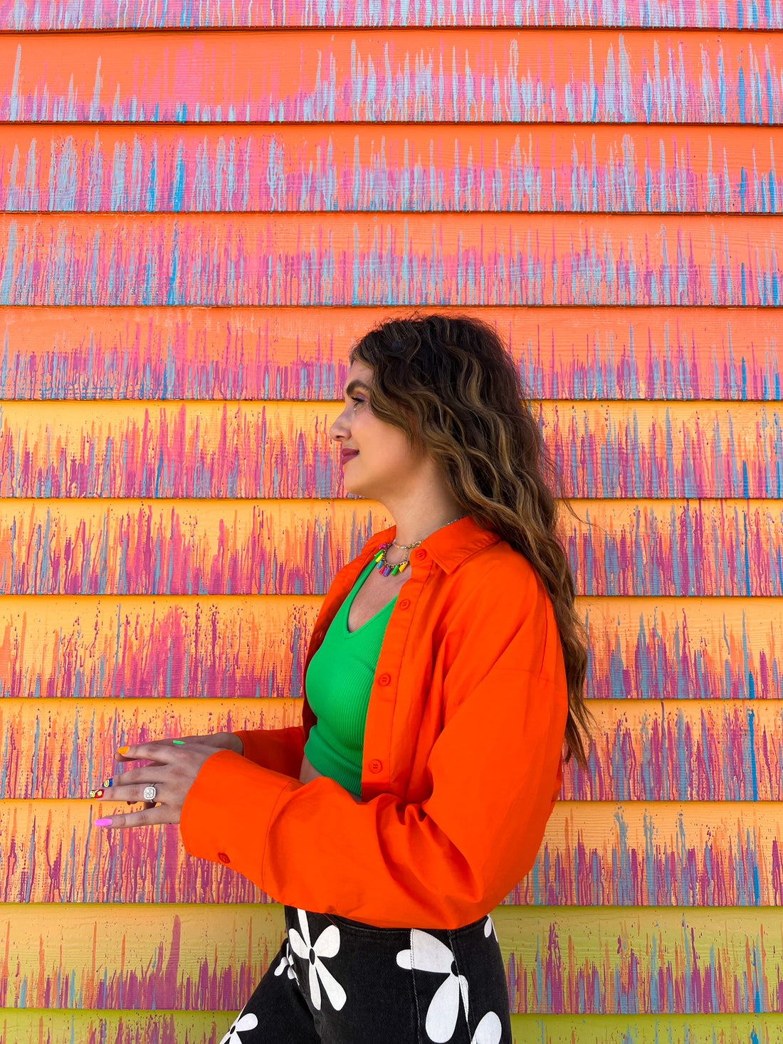 Fresh Squeezed Cropped Buttondown (medium)