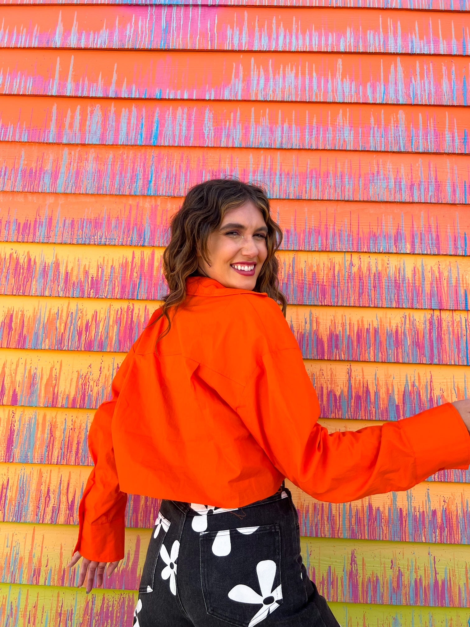 Fresh Squeezed Cropped Buttondown (medium)