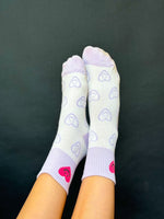 Purple Heart Socks