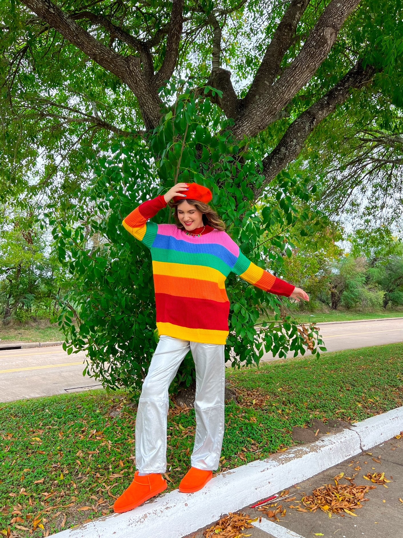 Crayon Box Rainbow Sweater (S-3XL)