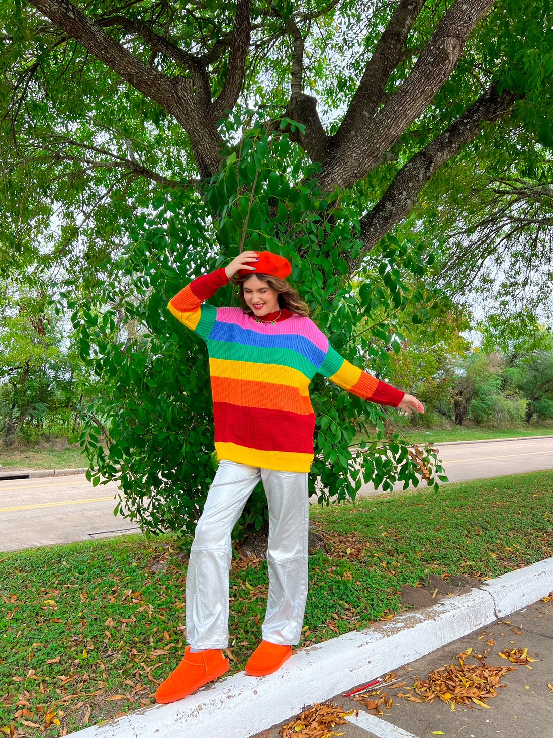 Crayon Box Rainbow Sweater (S-3XL)