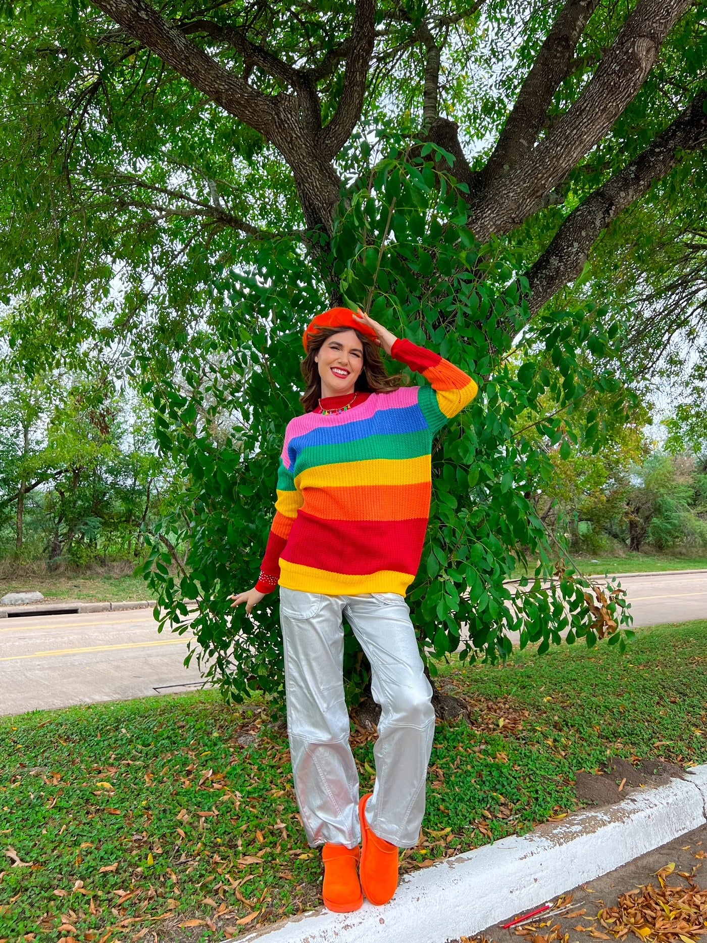 Crayon Box Rainbow Sweater (S-3XL)