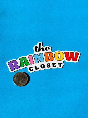 The Rainbow Closet Sticker