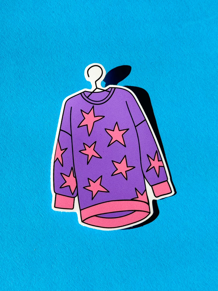 Star Sweater Sticker