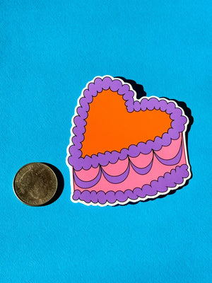 Happy Cake Sticker