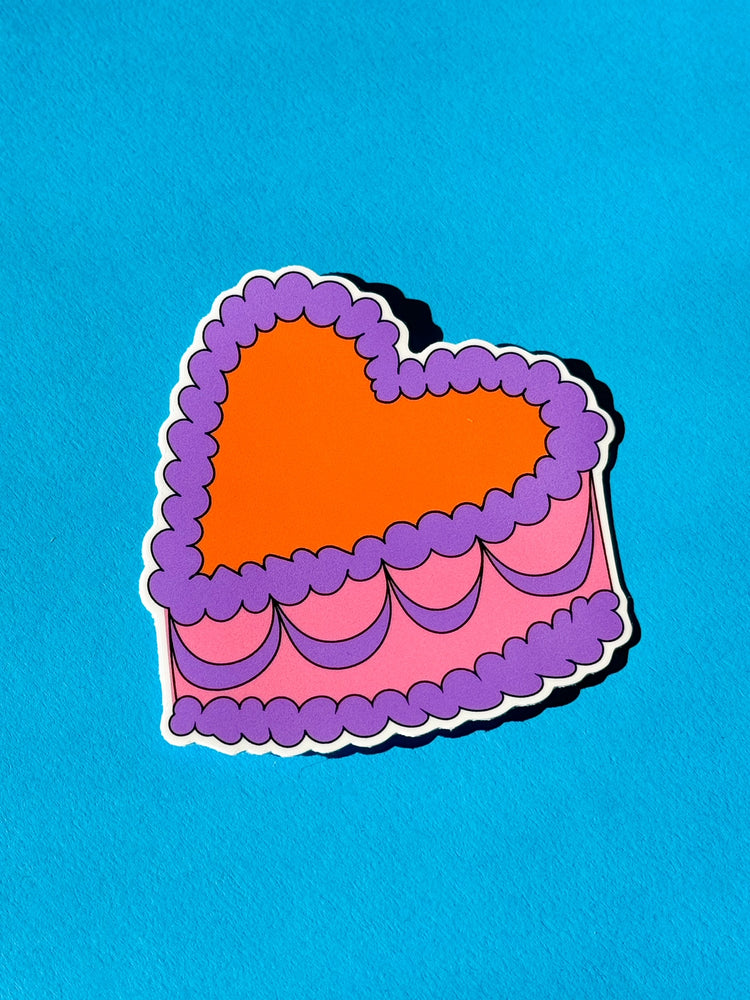 Happy Cake Sticker