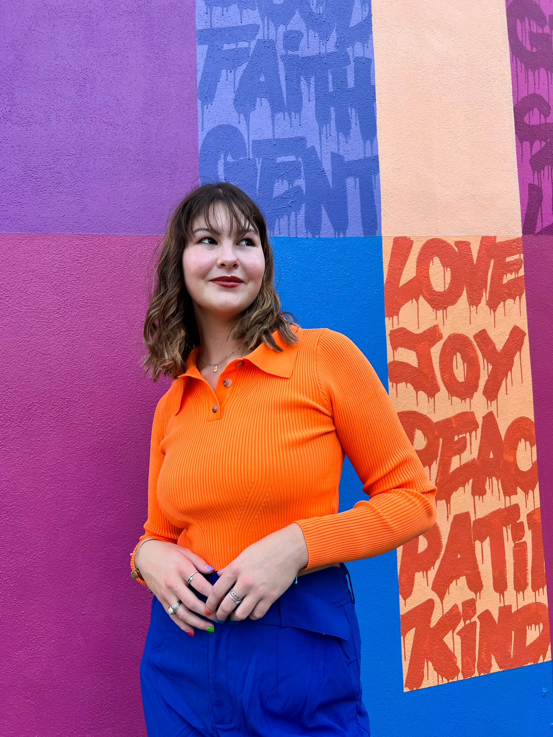 Pumpkin Picking Long Sleeve in Orange(S-3XL)