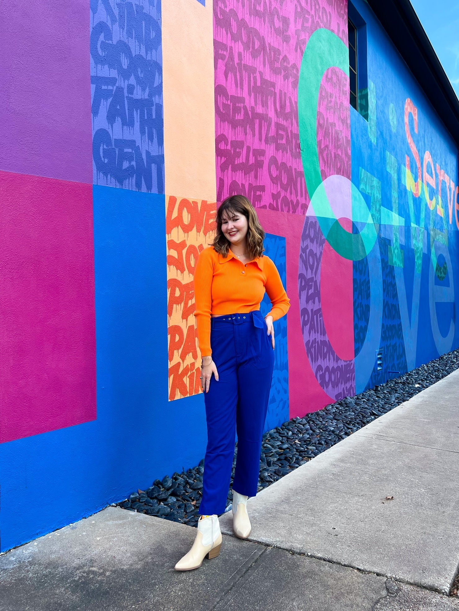 Pumpkin Picking Long Sleeve in Orange(S-3XL)