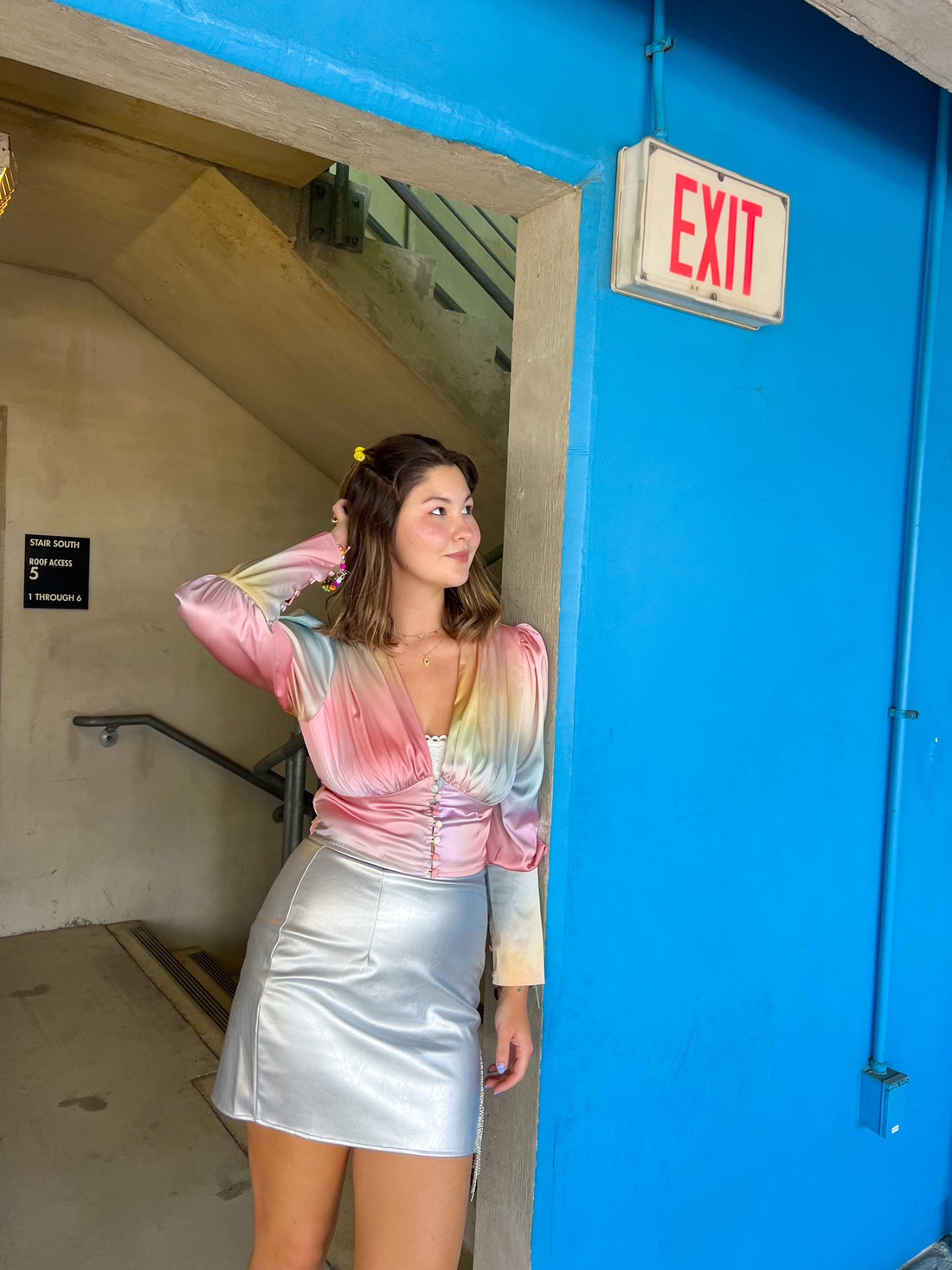 Dazzle Them Sliver Skirt (Small & Medium)