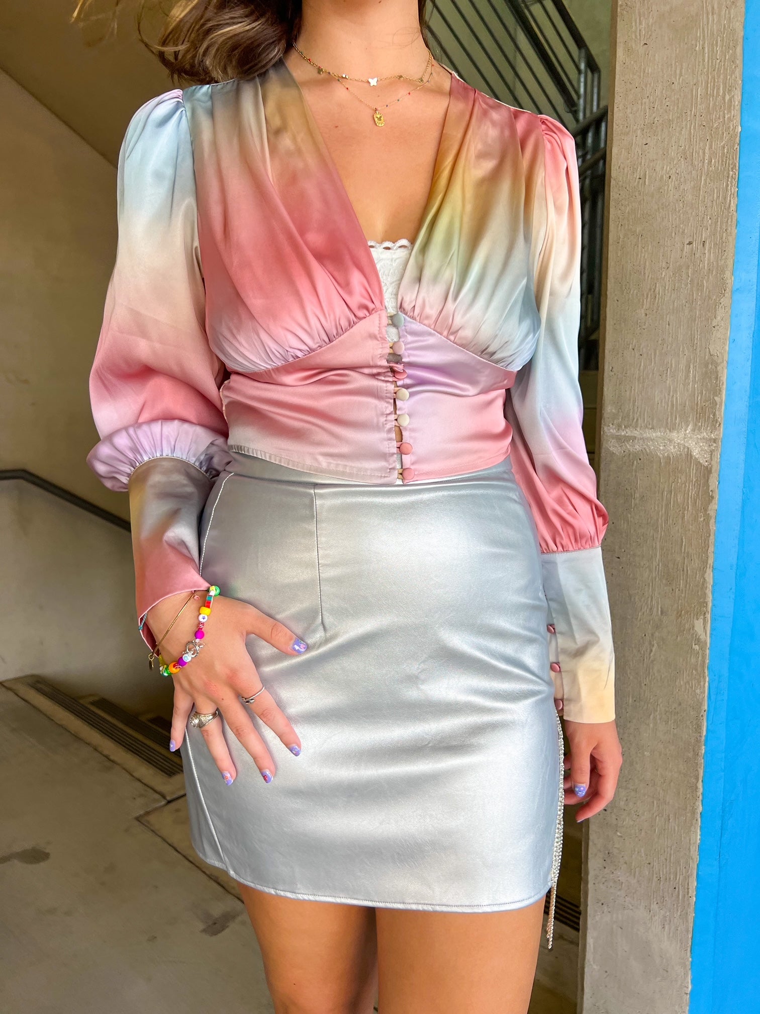 Dazzle Them Sliver Skirt (Small & Medium)