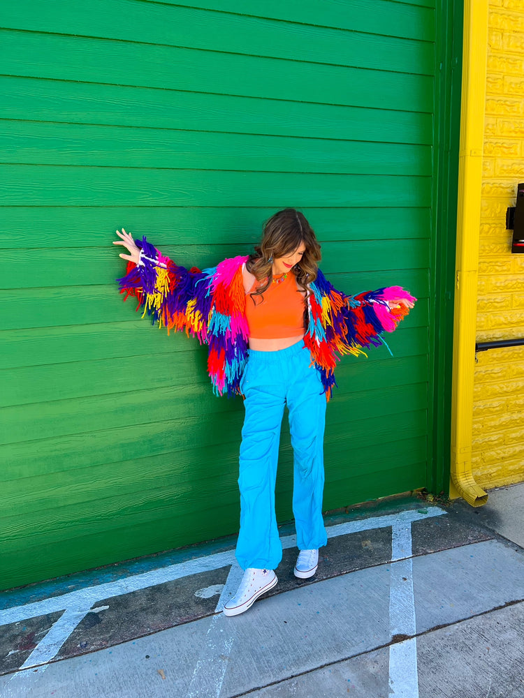 Tangerine Crop Top