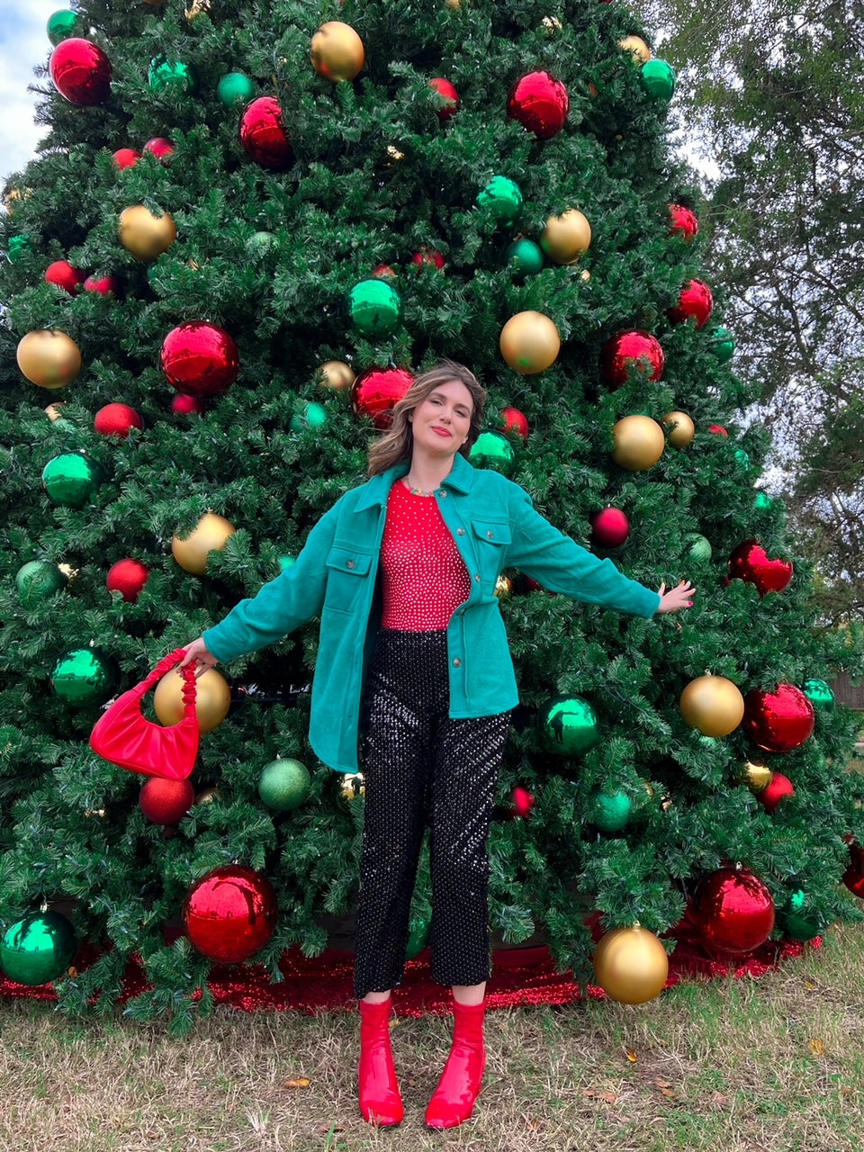 Emerald Green Shacket (S-3X)