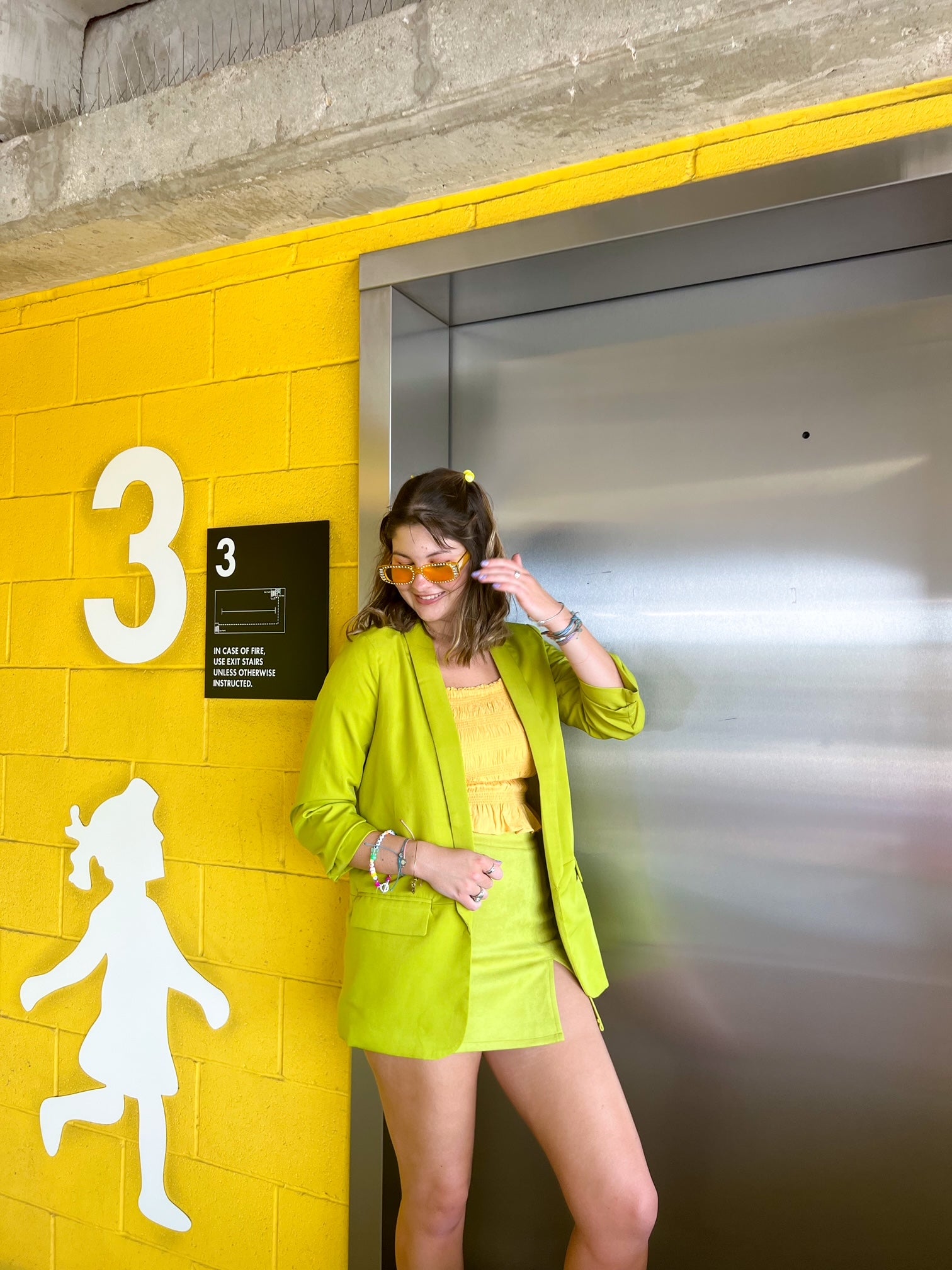 Lemon Lime Blazer (Small and Medium)