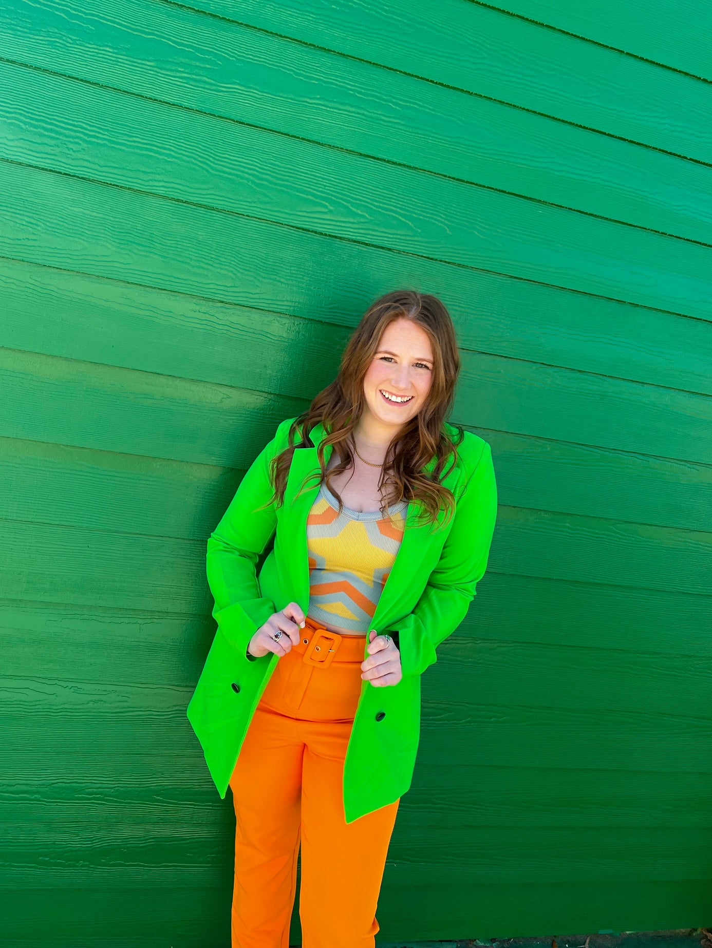 Houston Color Queen Blazer (S & M)