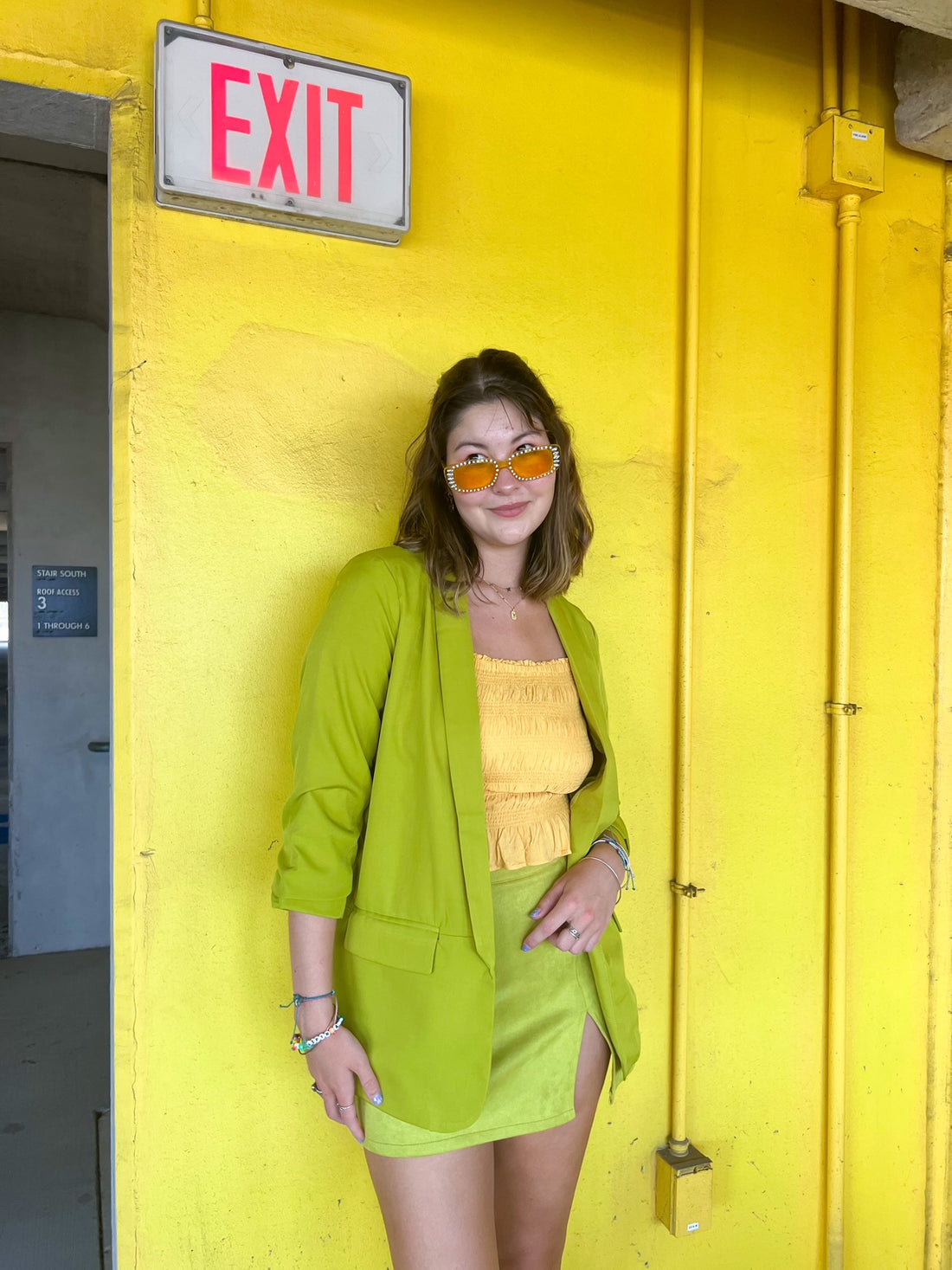 Lemon Lime Blazer (Small and Medium)