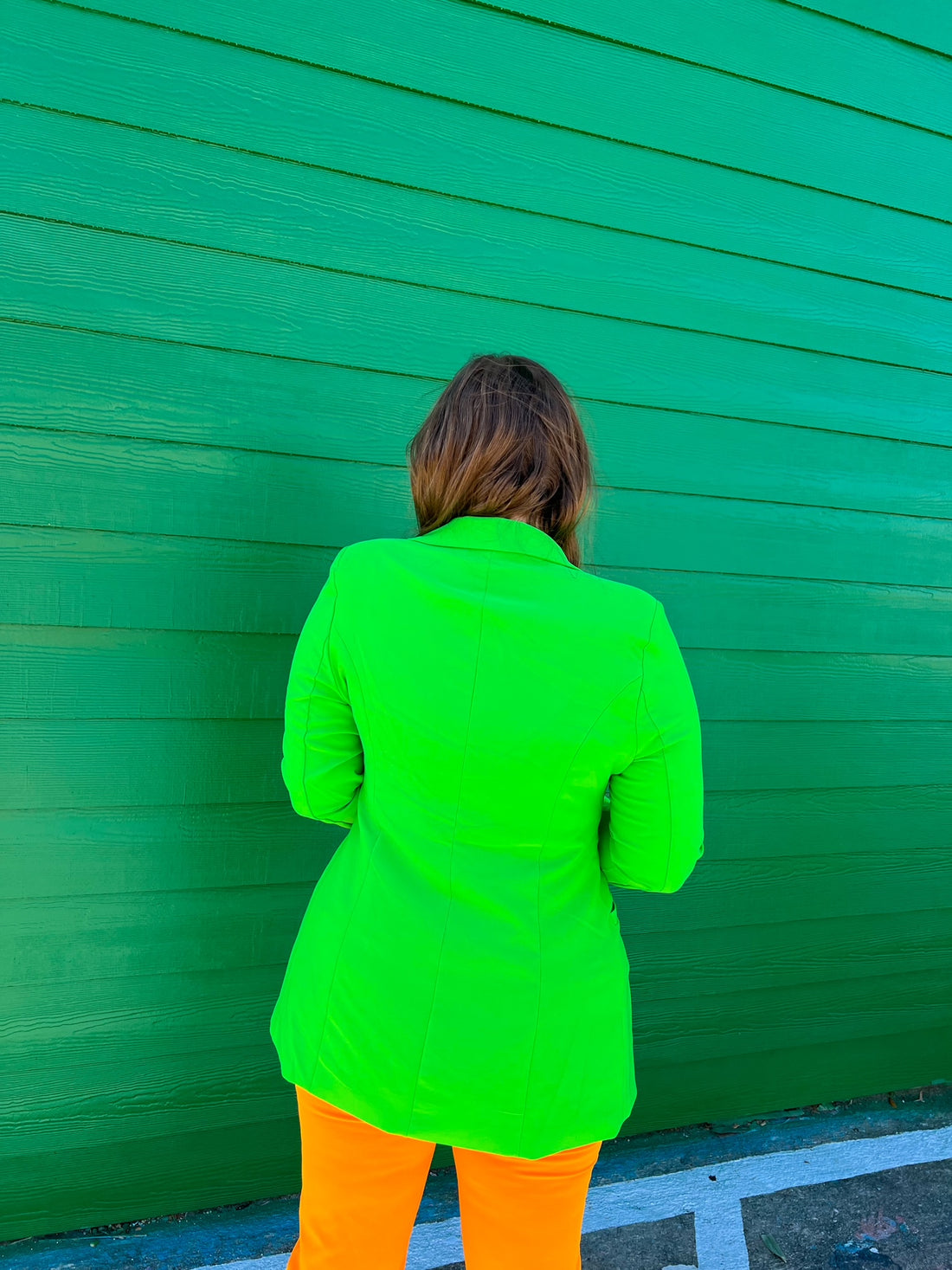 Houston Color Queen Blazer (S & M)