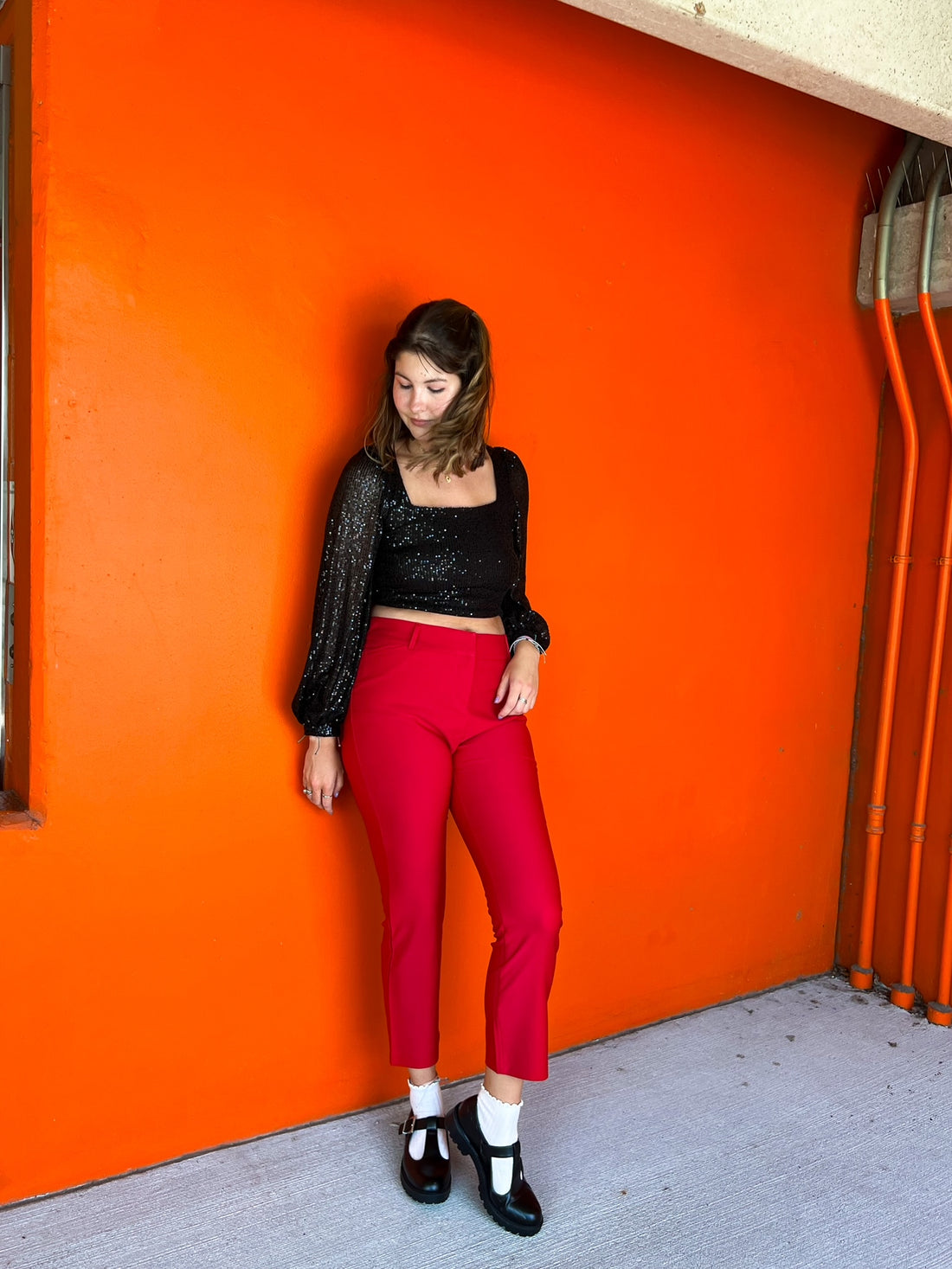 Red Trouser Pants (S-L)