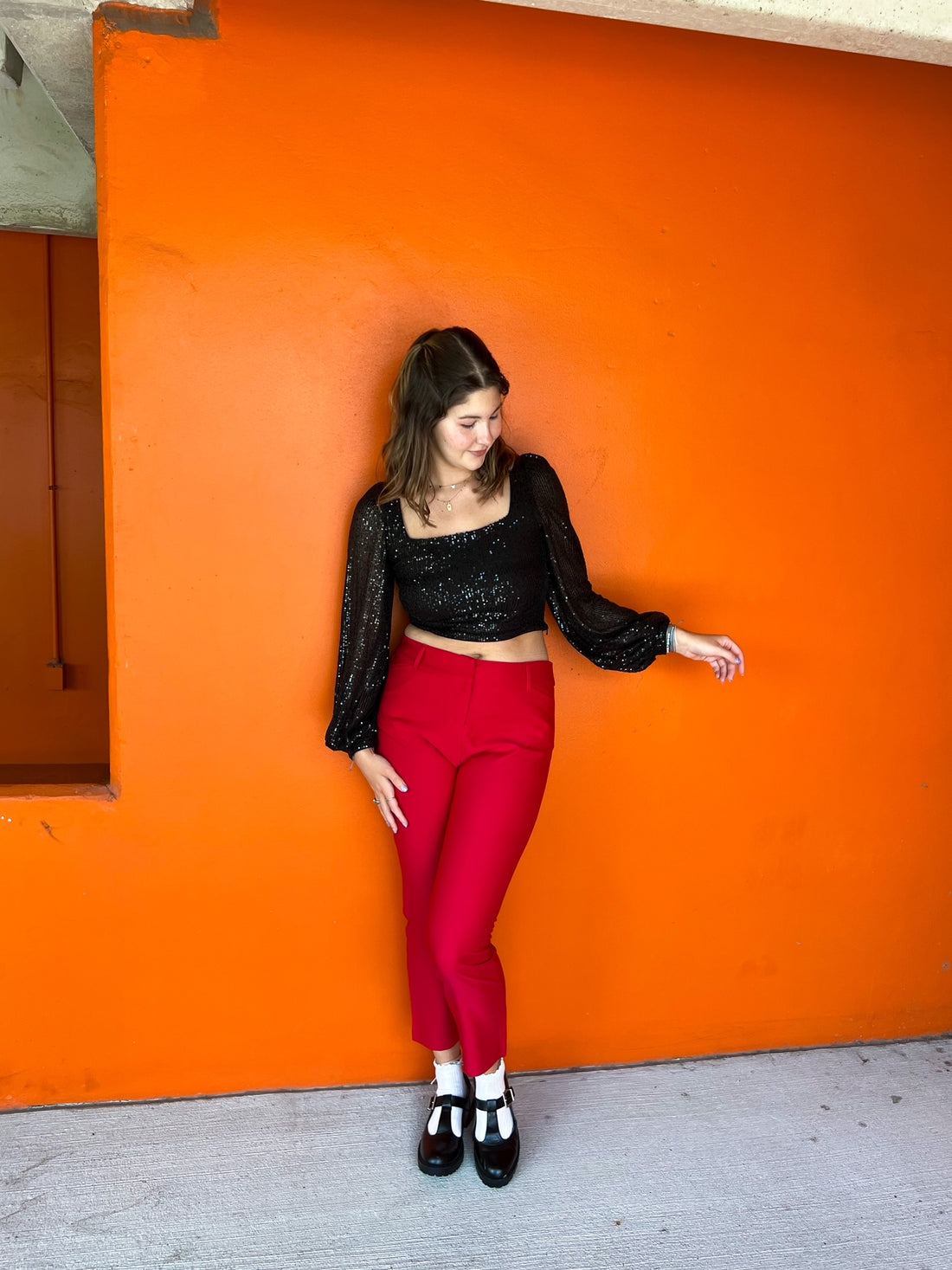 Red Trouser Pants (S-L)