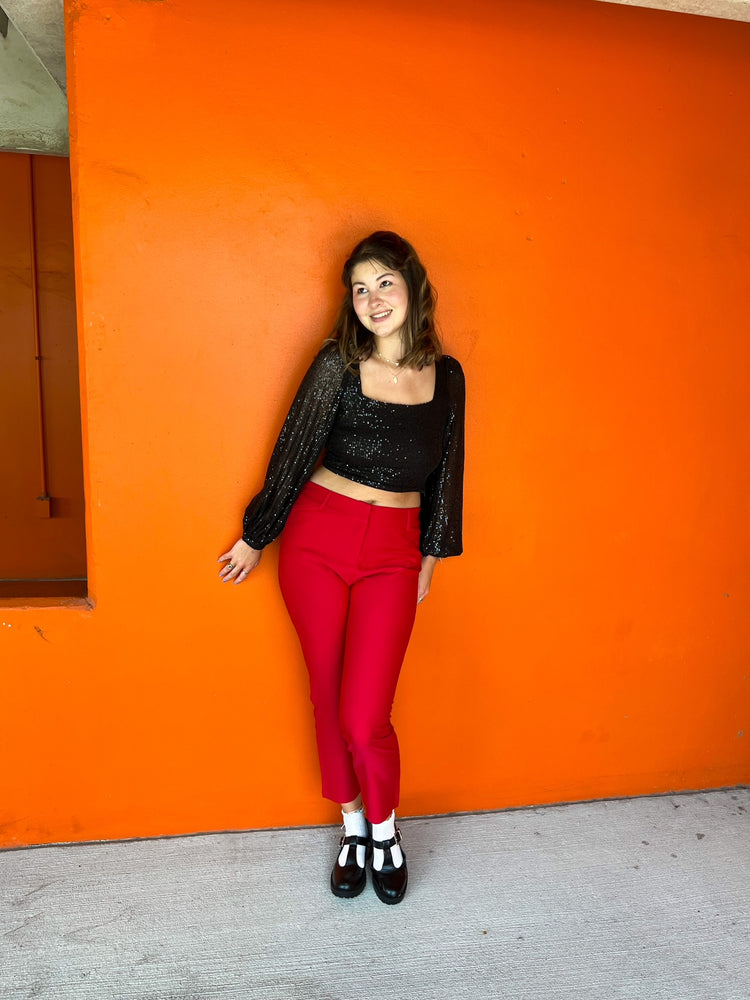 Red Trouser Pants (S-L)