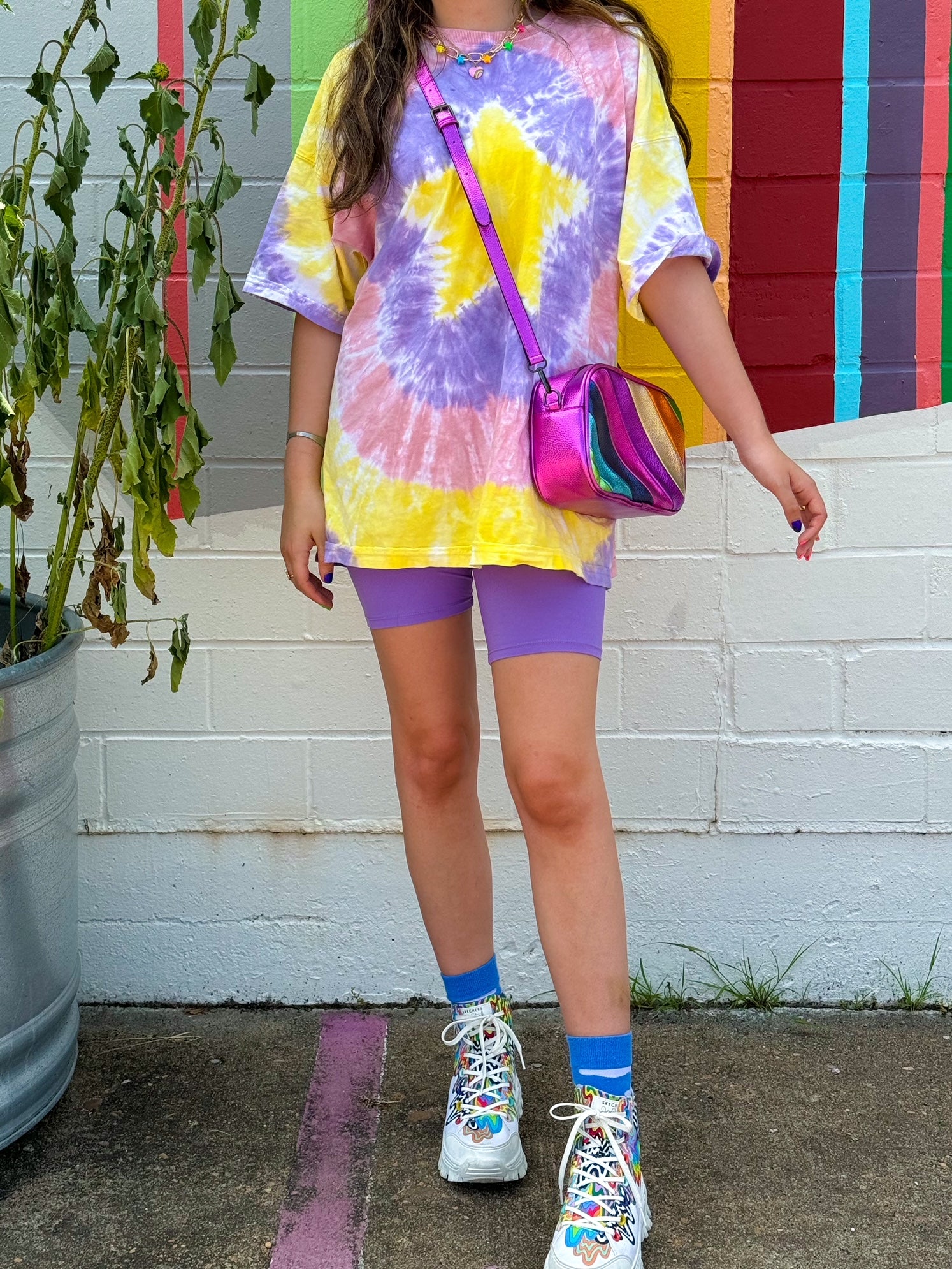 Orchid Biker Shorts (S-XL)