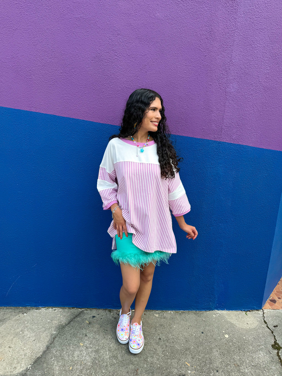 Out of the Park oversized tee (S-3x)