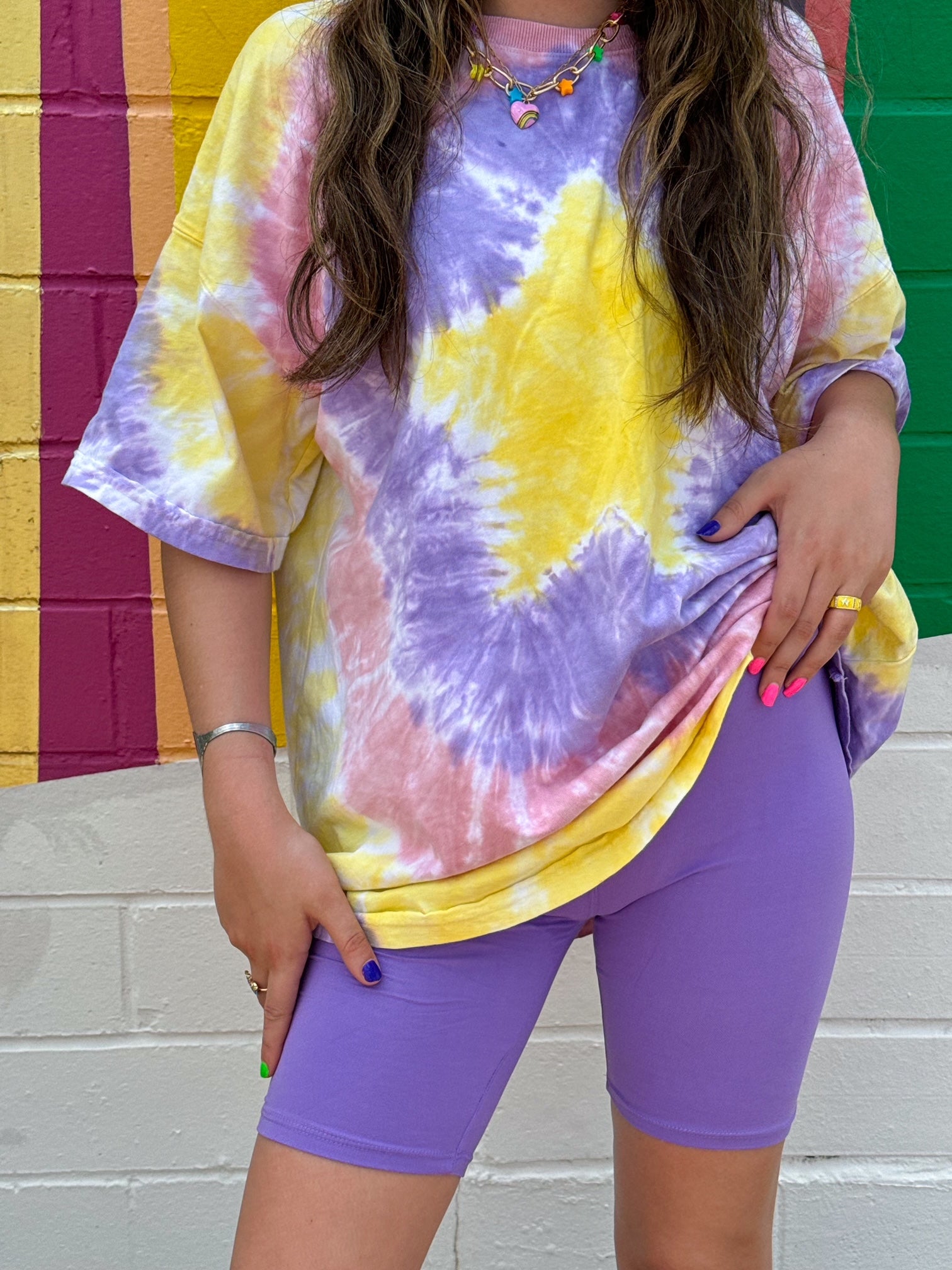 Orchid Biker Shorts (S-XL)