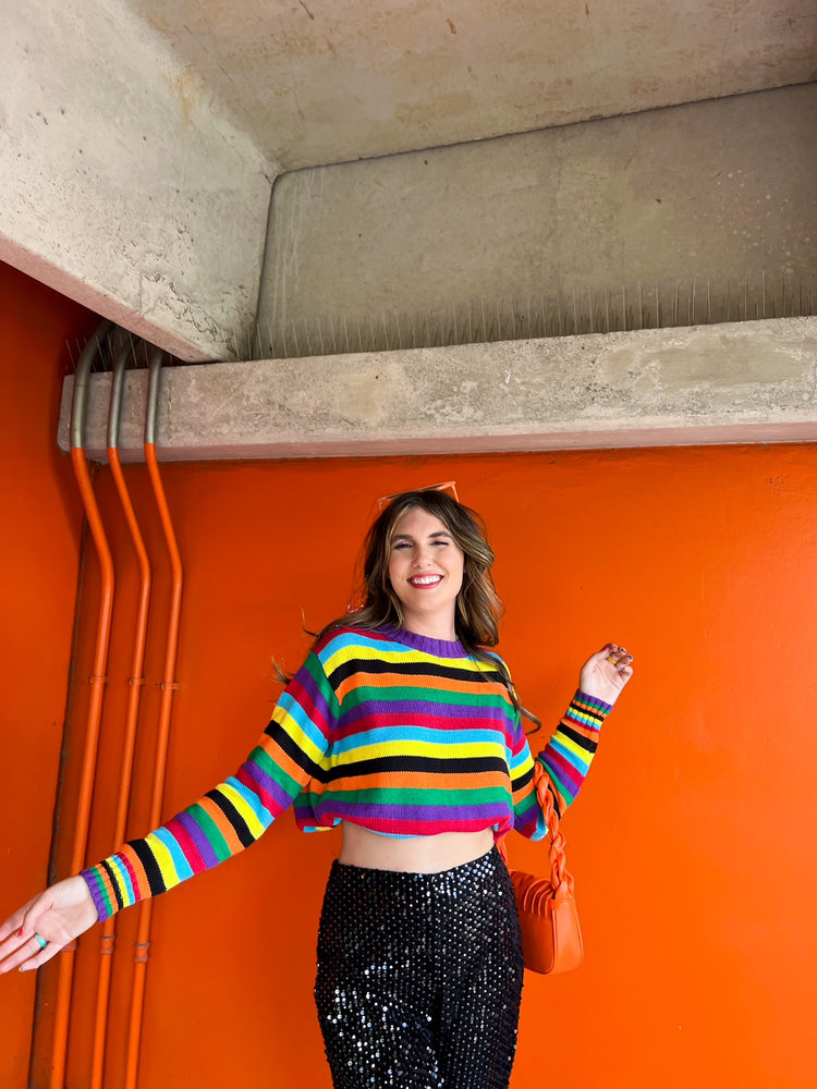 The Iris Rainbow Sweater