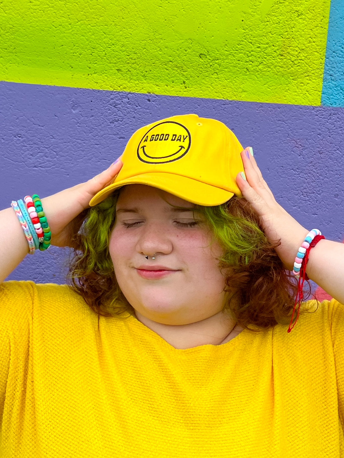 Yellow Smile Hat