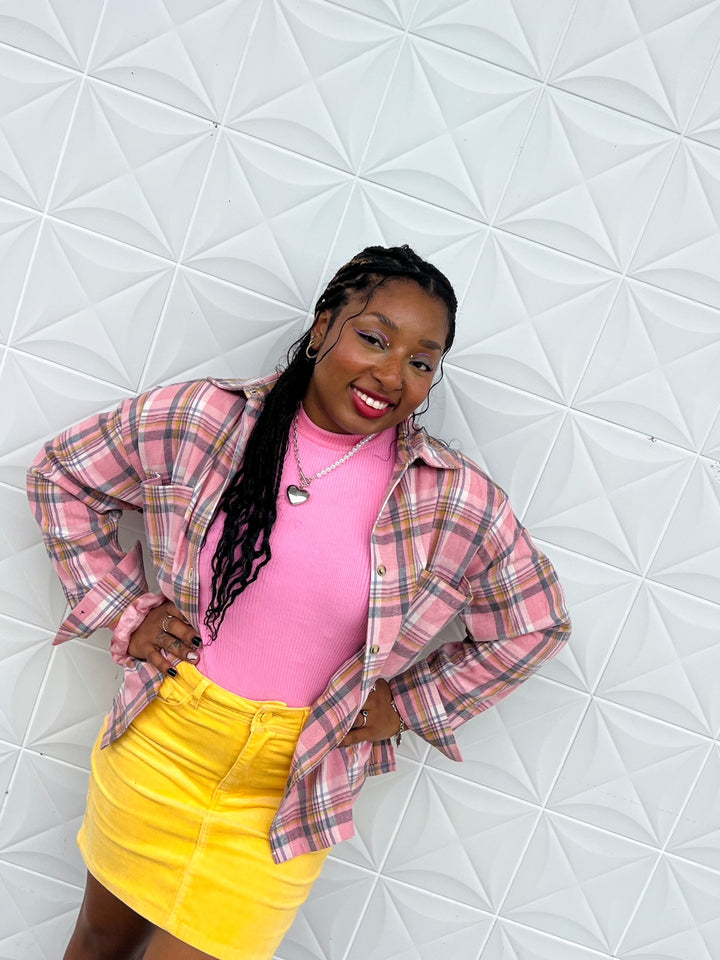 Top it Off Flannel (S-M)