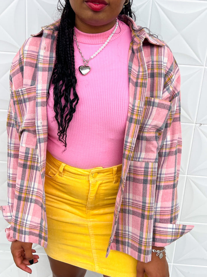 Top it Off Flannel (S-M)