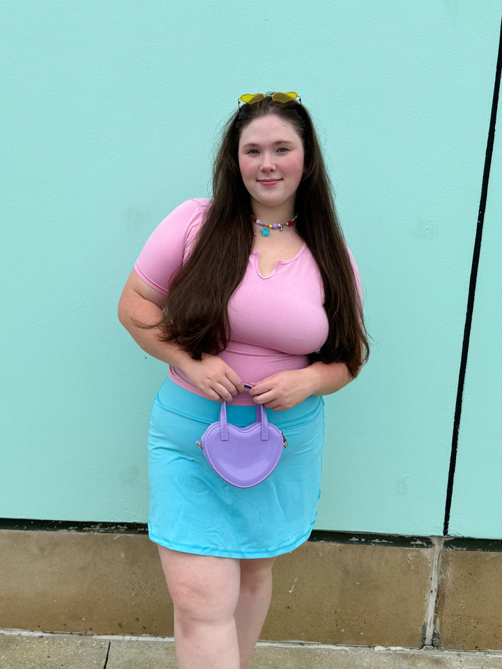 Infinity Tee in Light Pink (S-3XL)