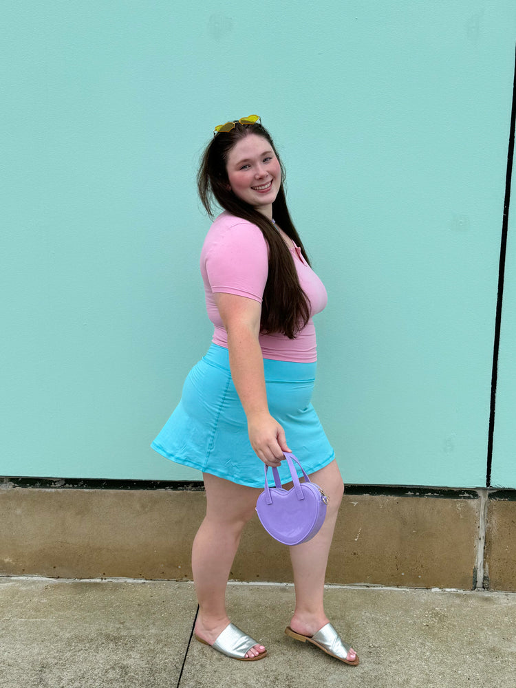 Bow Blue Power Skort (S-3XL)