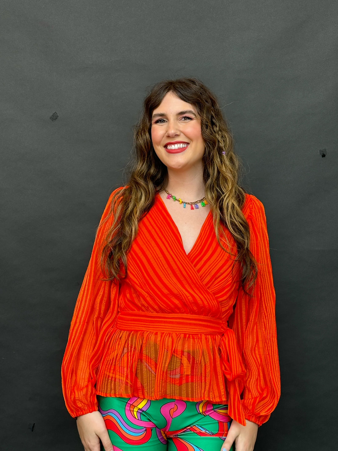 Pumpkin Season Blouse Top (S-L)