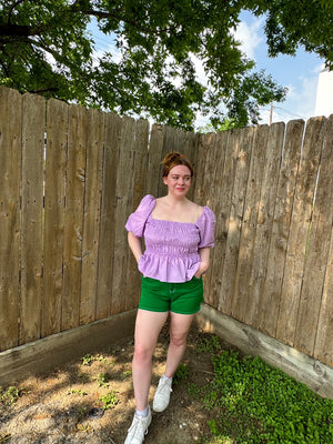 Happier than Ever Shorts in green (S-3XL)