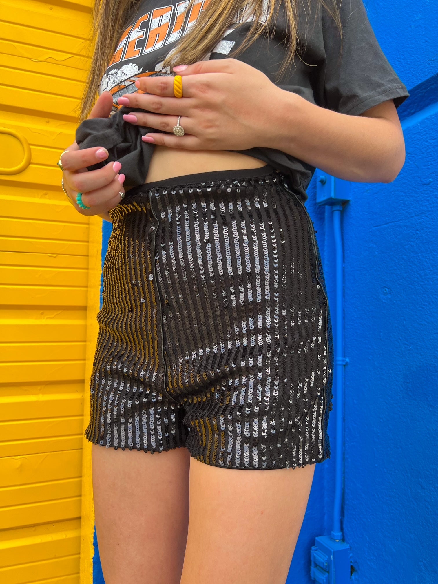 Mardi Gras Shorts (medium)